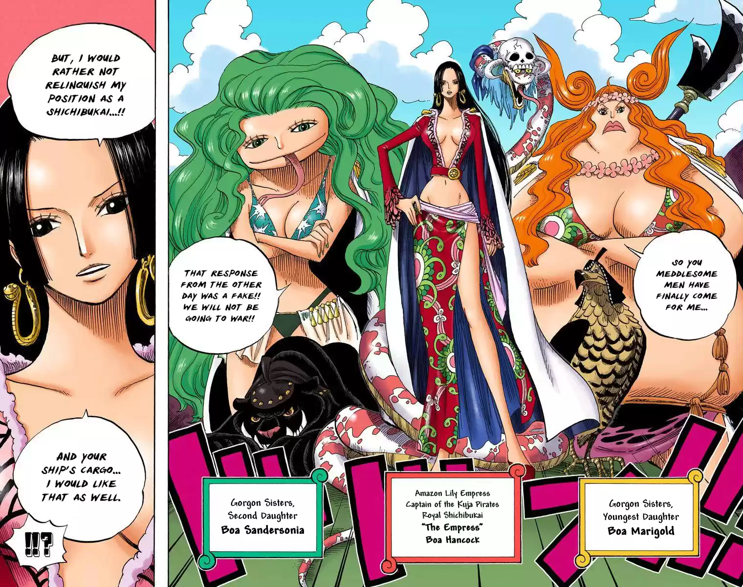 One Piece - Digital Colored Comics Vol.53 Chapter 516: The Pirate Empress Boa Hancock