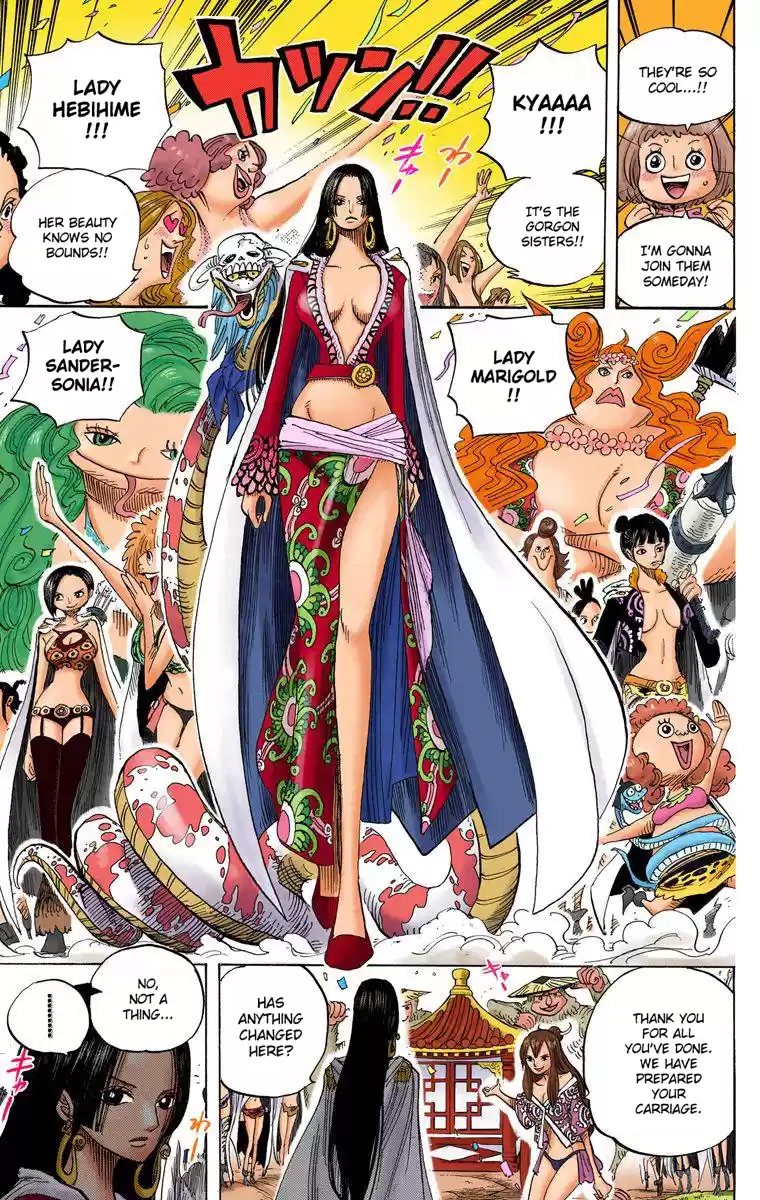 One Piece - Digital Colored Comics Vol.53 Chapter 517: Bath Time