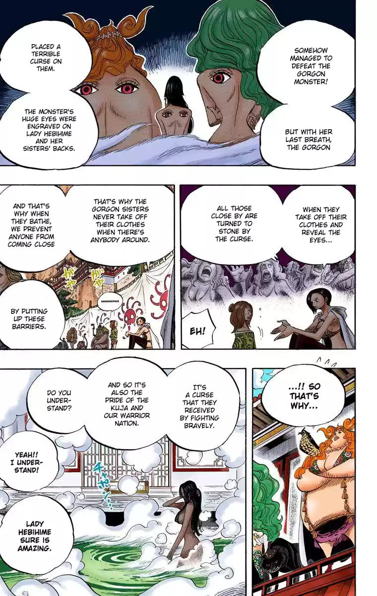 One Piece - Digital Colored Comics Vol.53 Chapter 517: Bath Time
