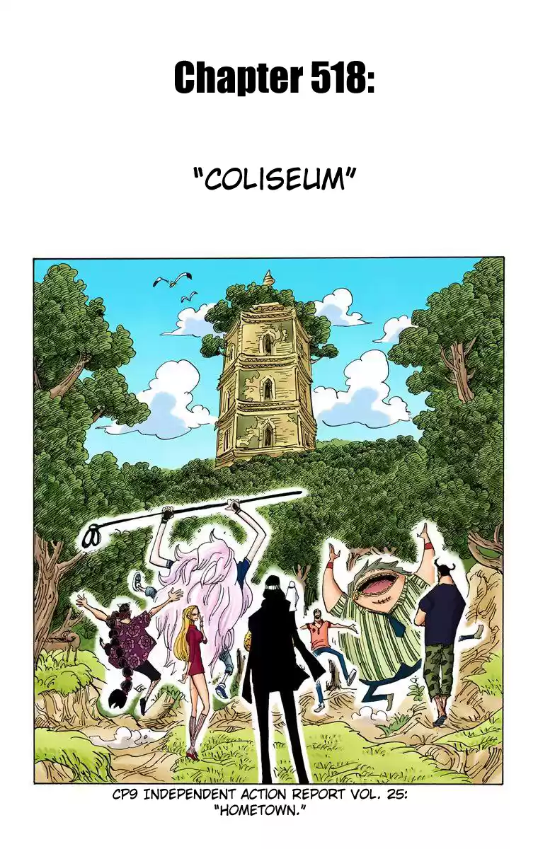 One Piece - Digital Colored Comics Vol.53 Chapter 518: Coliseum