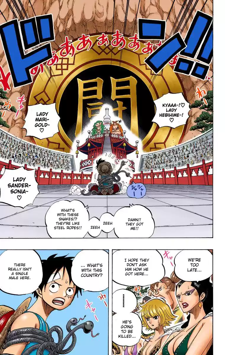 One Piece - Digital Colored Comics Vol.53 Chapter 518: Coliseum
