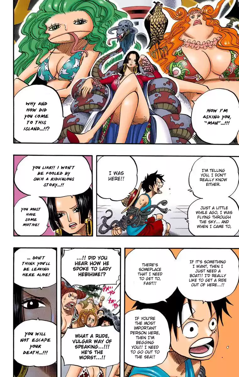 One Piece - Digital Colored Comics Vol.53 Chapter 518: Coliseum