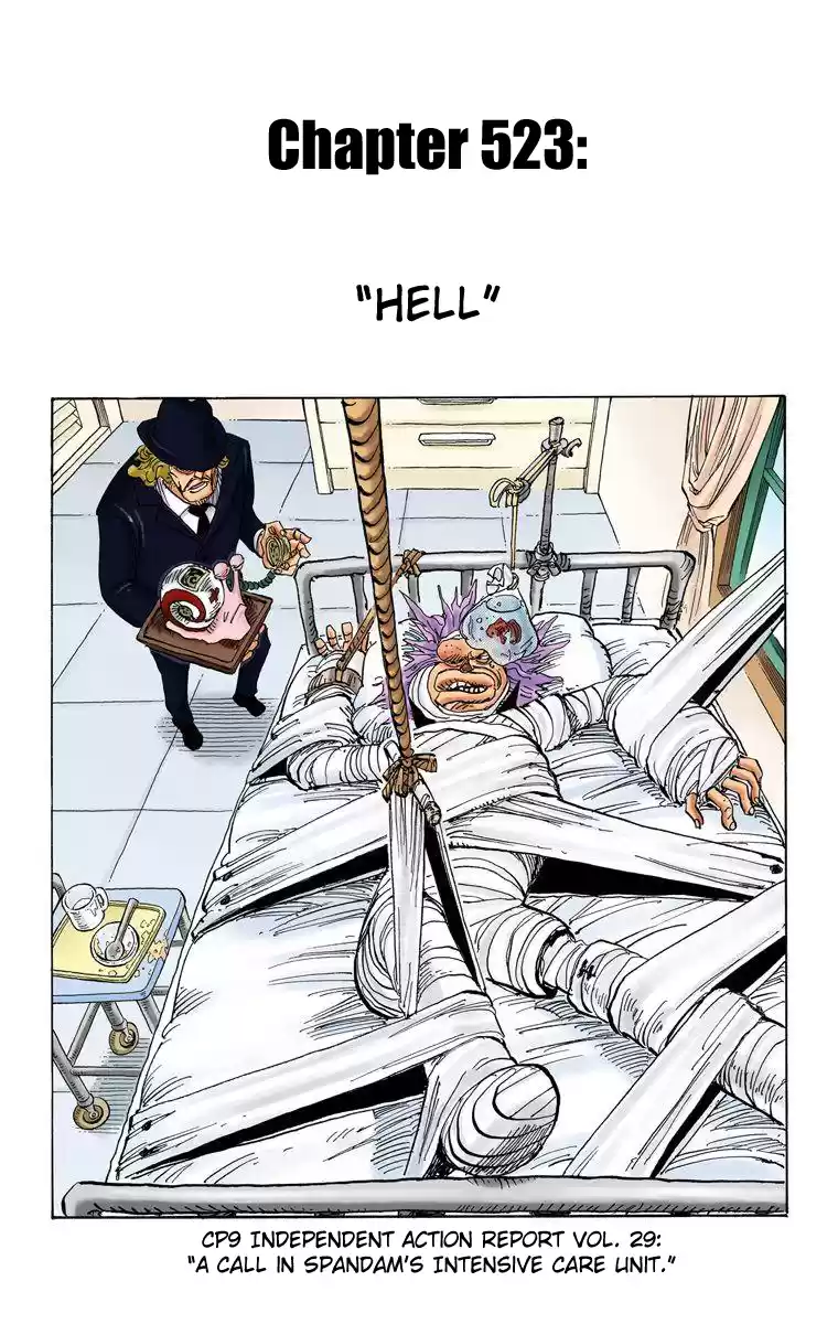 One Piece - Digital Colored Comics Vol.54 Chapter 523: Hell