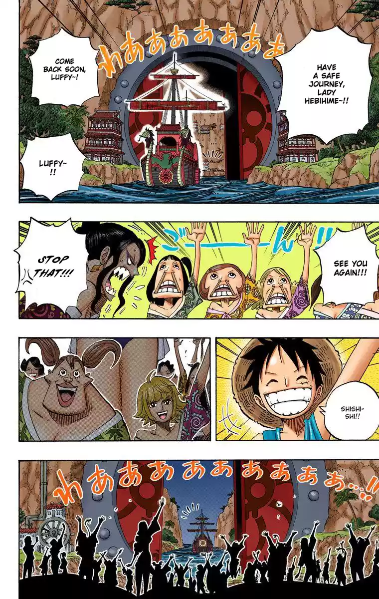 One Piece - Digital Colored Comics Vol.54 Chapter 523: Hell