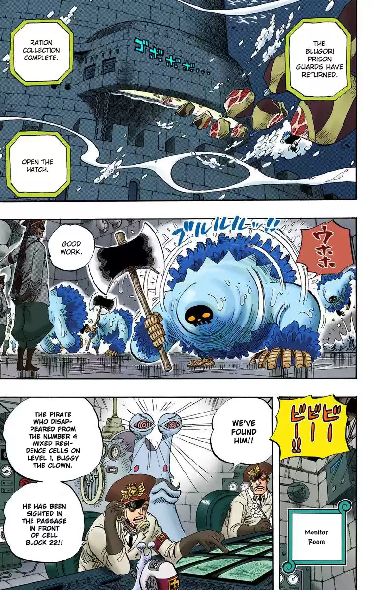 One Piece - Digital Colored Comics Vol.54 Chapter 526: Adventure In The Great Prison