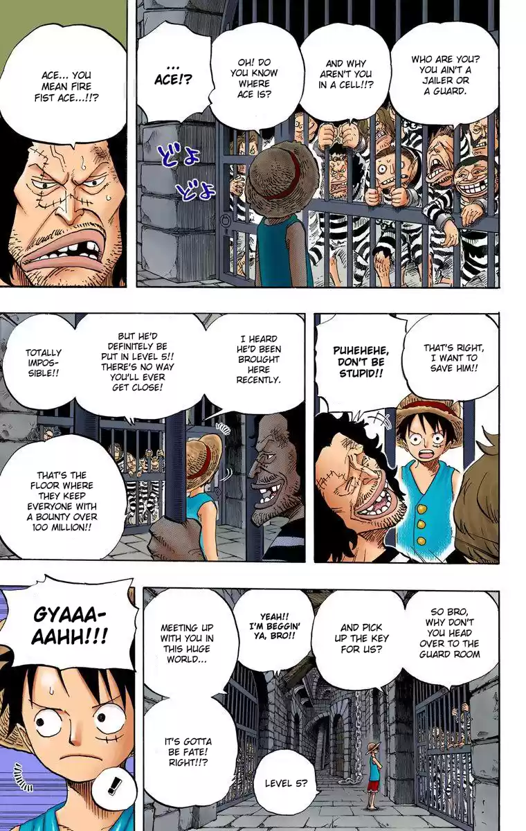 One Piece - Digital Colored Comics Vol.54 Chapter 526: Adventure In The Great Prison
