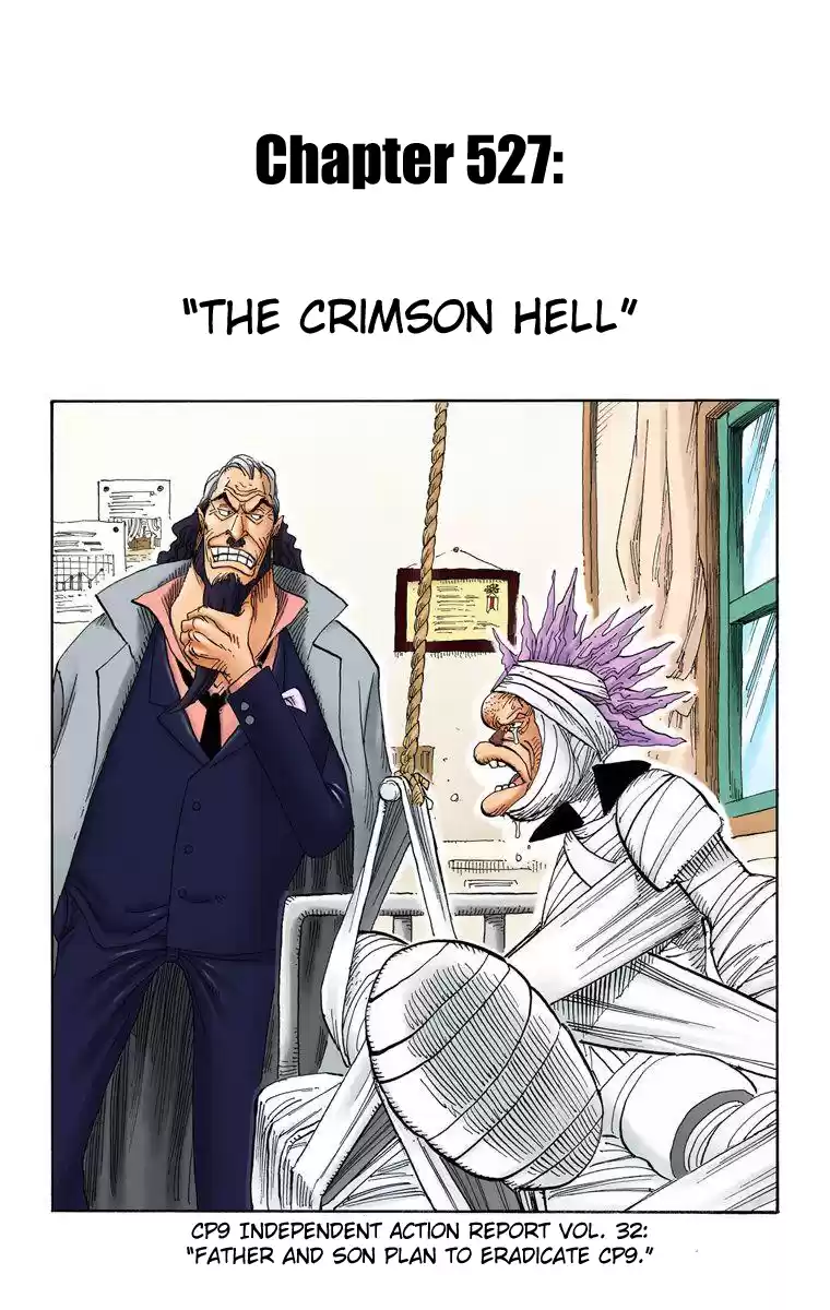 One Piece - Digital Colored Comics Vol.54 Chapter 527: The Crimson Hell