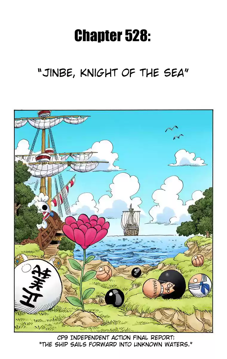 One Piece - Digital Colored Comics Vol.54 Chapter 528: Jinbe, Knight Of The Sea