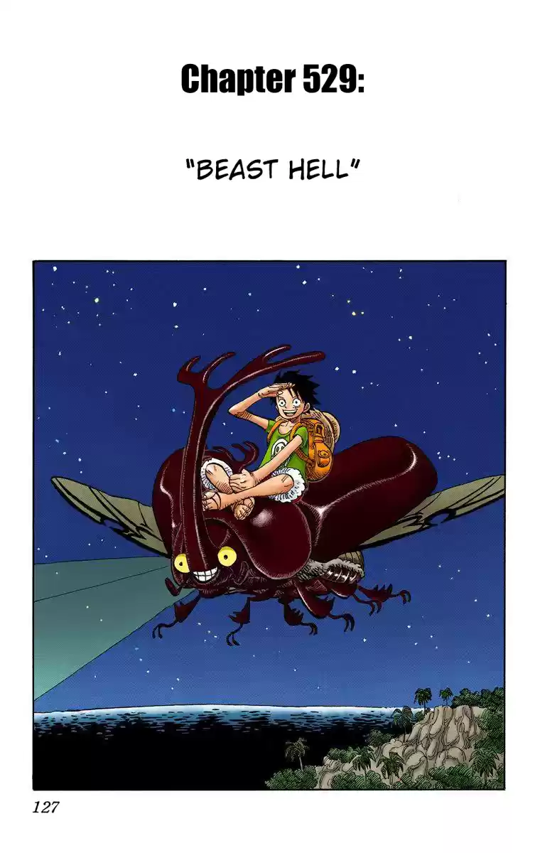 One Piece - Digital Colored Comics Vol.54 Chapter 529: Beast Hell