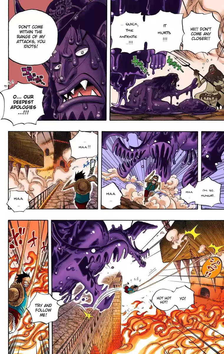 One Piece - Digital Colored Comics Vol.55 Chapter 534: Chief Warden Magellan Vs. Pirate Luffy