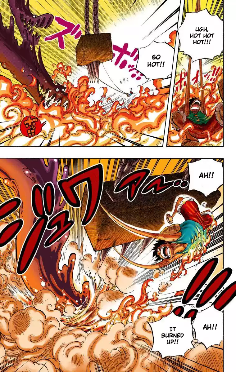 One Piece - Digital Colored Comics Vol.55 Chapter 534: Chief Warden Magellan Vs. Pirate Luffy