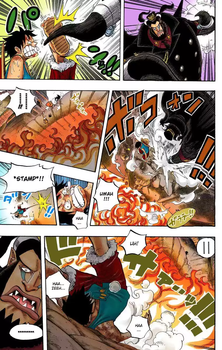 One Piece - Digital Colored Comics Vol.55 Chapter 534: Chief Warden Magellan Vs. Pirate Luffy