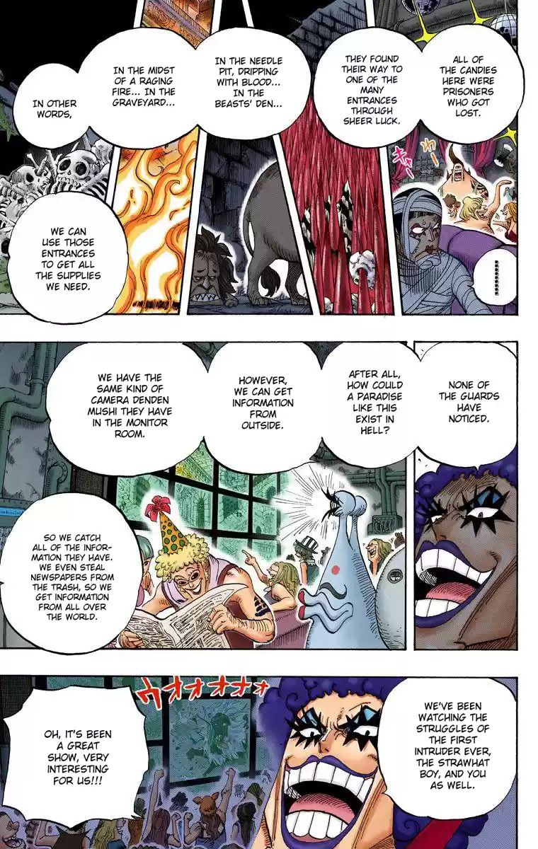 One Piece - Digital Colored Comics Vol.55 Chapter 538: Level 5.5, New Kama Land