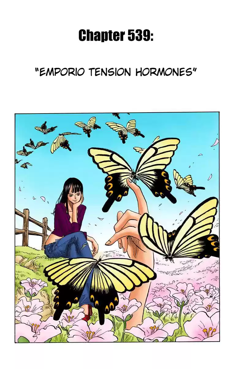 One Piece - Digital Colored Comics Vol.55 Chapter 539: Emporio Tension Hormones