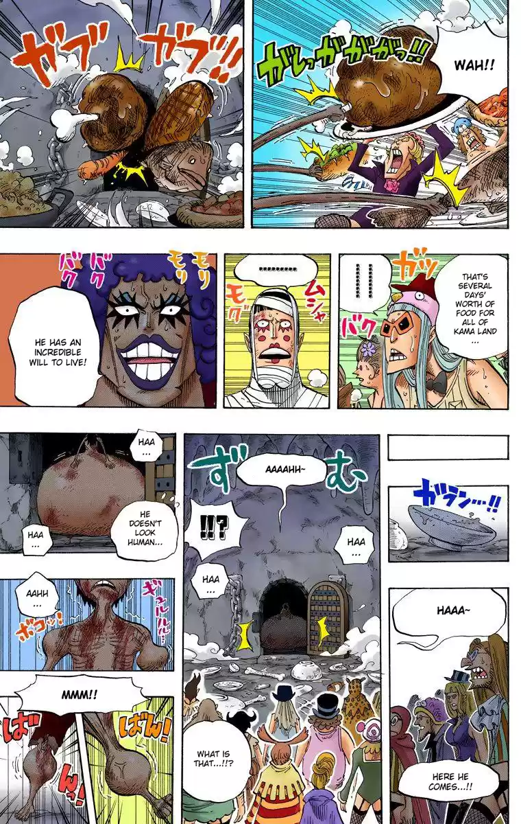One Piece - Digital Colored Comics Vol.55 Chapter 539: Emporio Tension Hormones