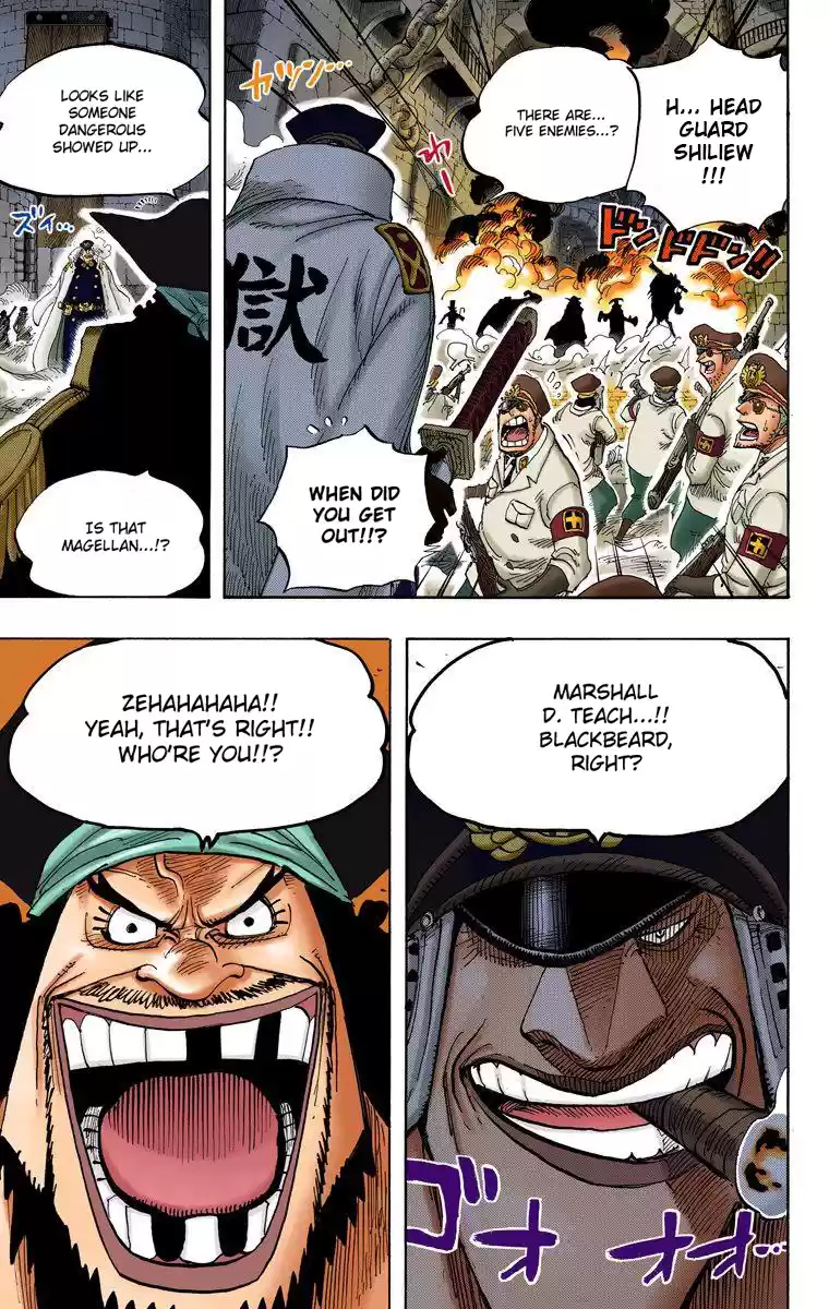 One Piece - Digital Colored Comics Vol.56 Chapter 543: Strawhat And Blackbeard