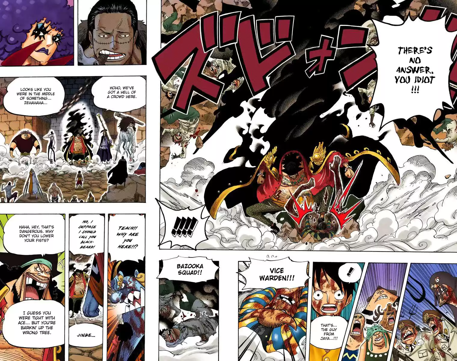 One Piece - Digital Colored Comics Vol.56 Chapter 543: Strawhat And Blackbeard