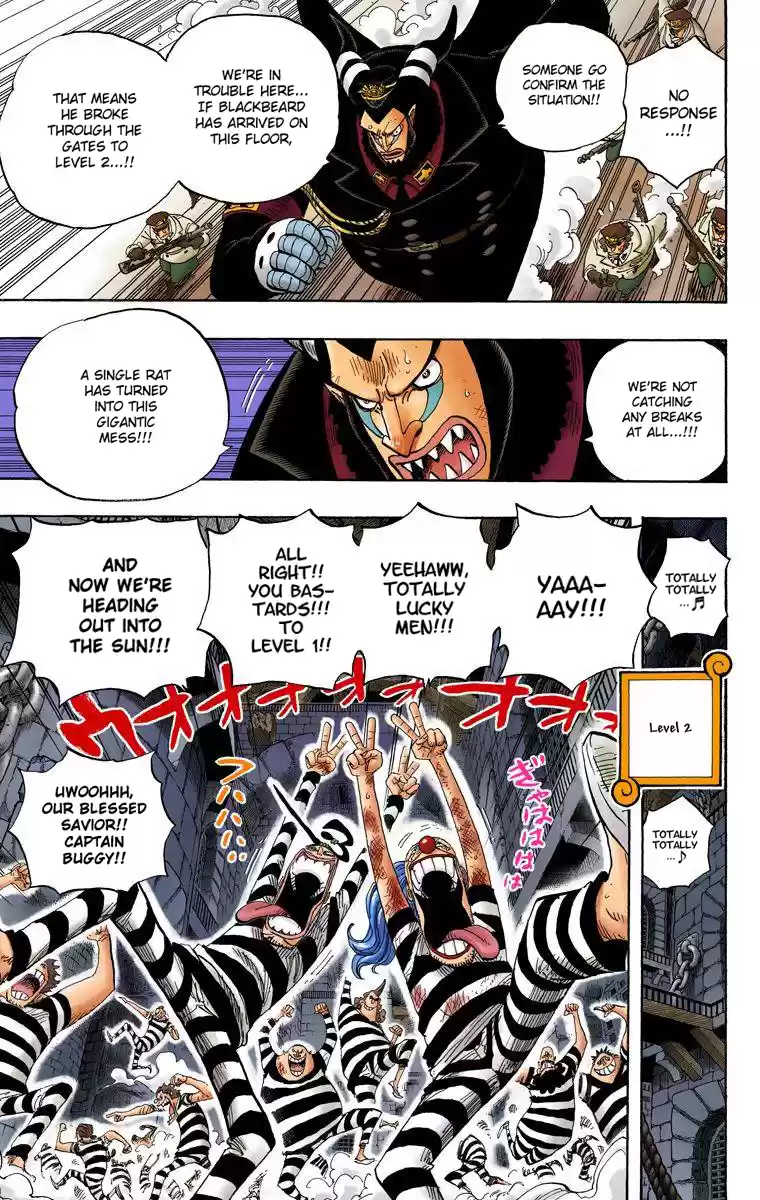 One Piece - Digital Colored Comics Vol.56 Chapter 544: Even Hell's Gates Open