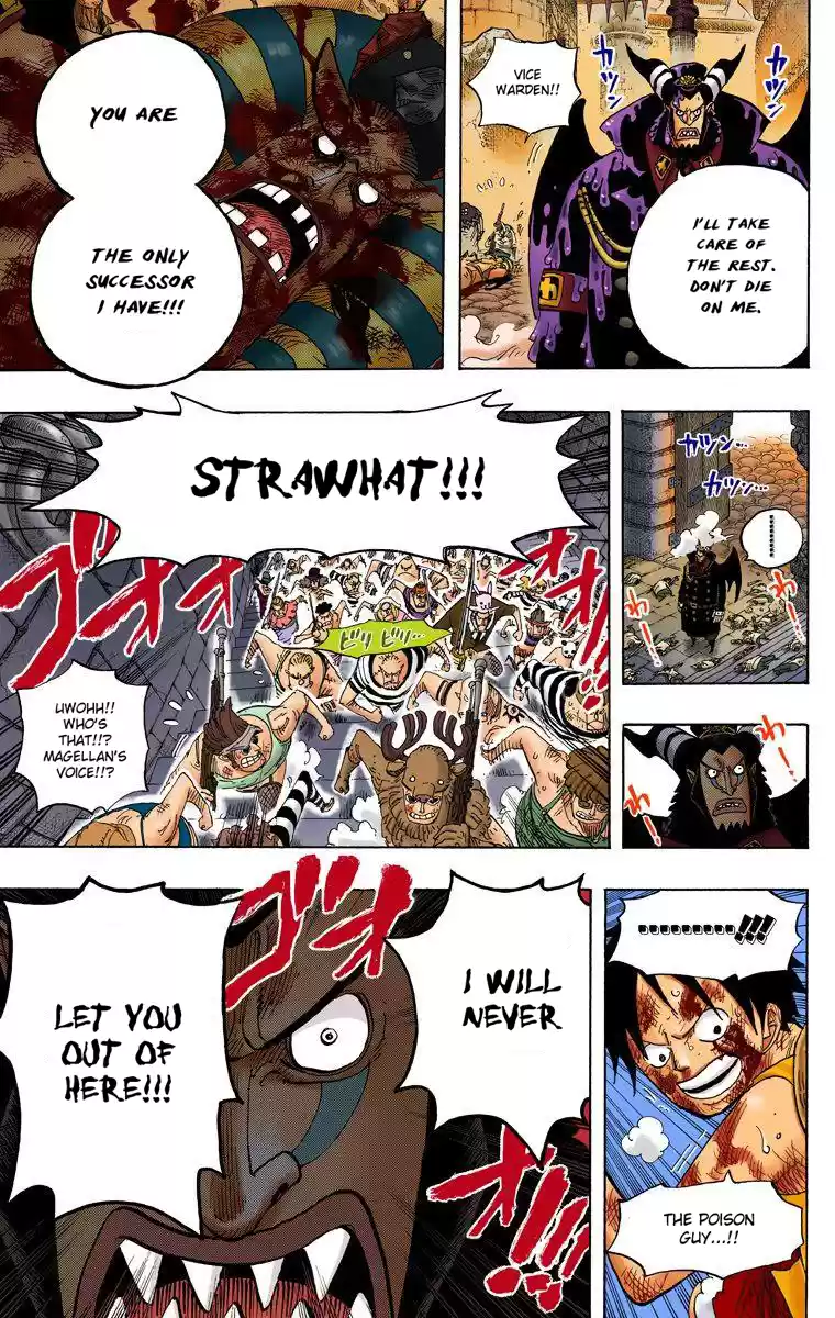 One Piece - Digital Colored Comics Vol.56 Chapter 544: Even Hell's Gates Open