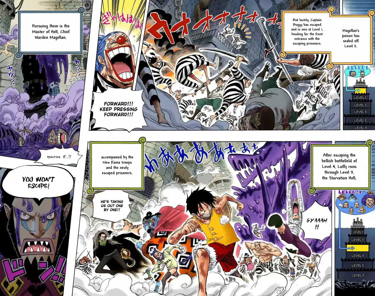 One Piece - Digital Colored Comics Vol.56 Chapter 545: Out Into The Sunlight