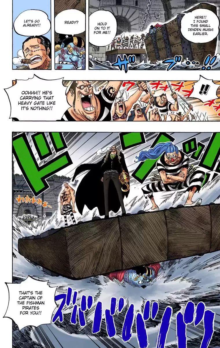 One Piece - Digital Colored Comics Vol.56 Chapter 546: Captain Of The Fishman Pirates, The Shichibukai Jinbe