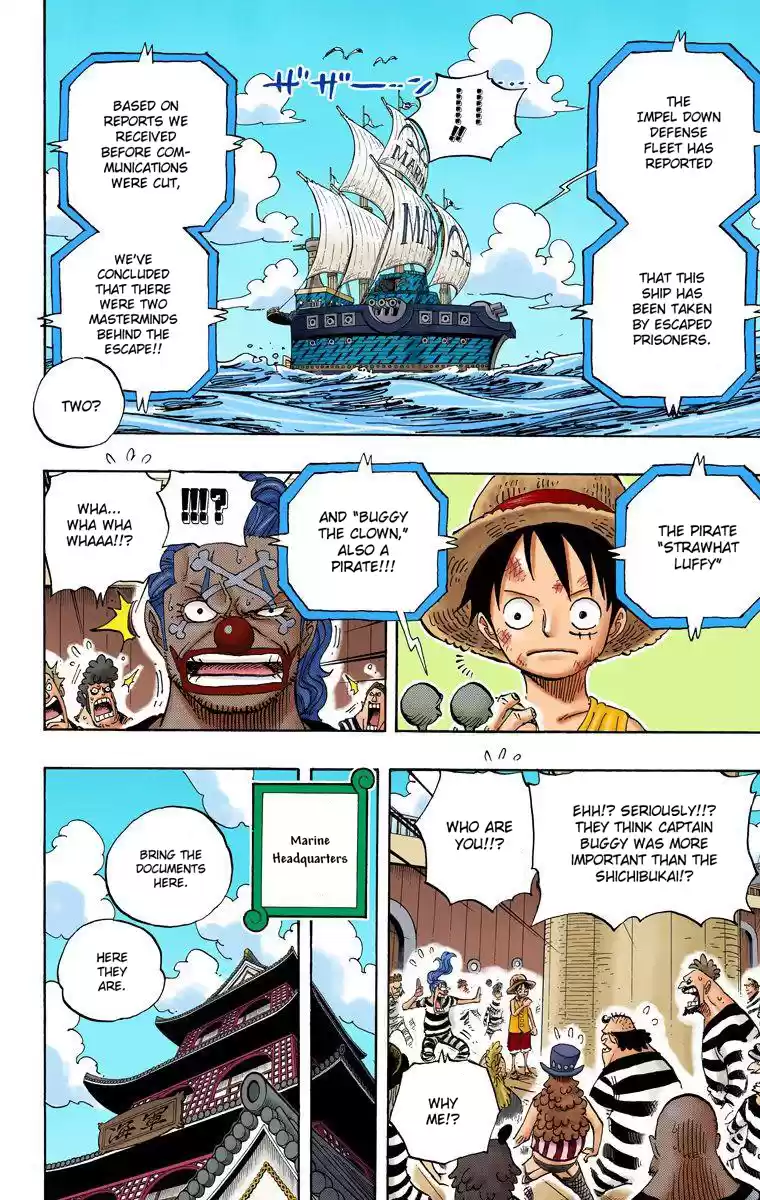 One Piece - Digital Colored Comics Vol.56 Chapter 549: The Ship Departs