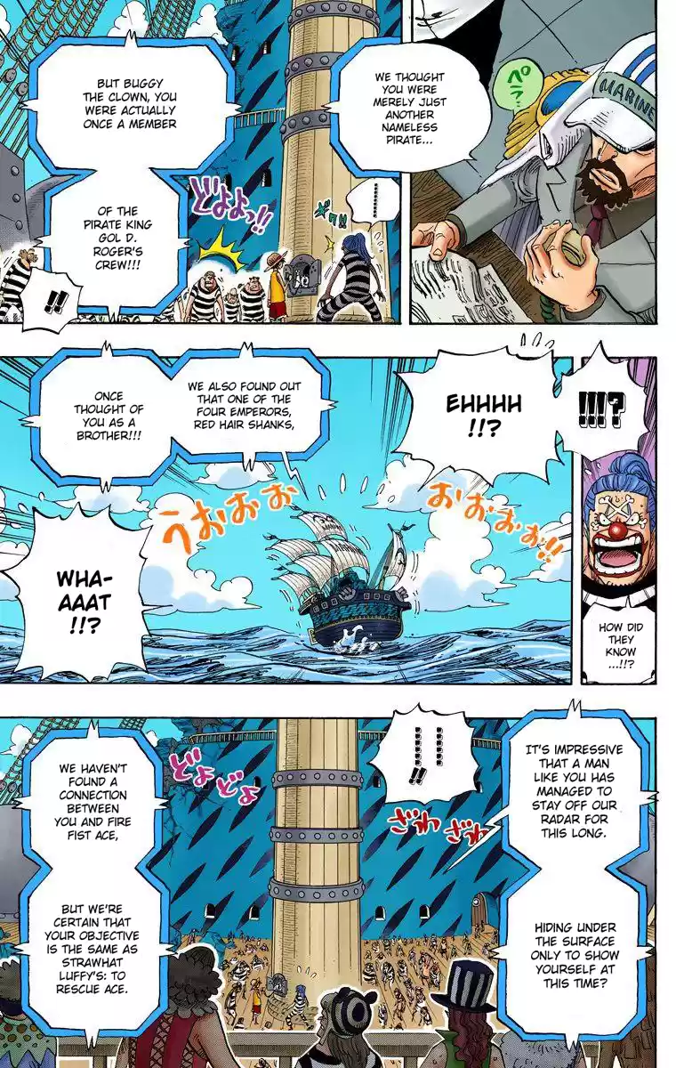 One Piece - Digital Colored Comics Vol.56 Chapter 549: The Ship Departs