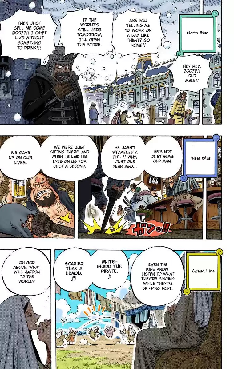 One Piece - Digital Colored Comics Vol.56 Chapter 550: Marine Headquarters