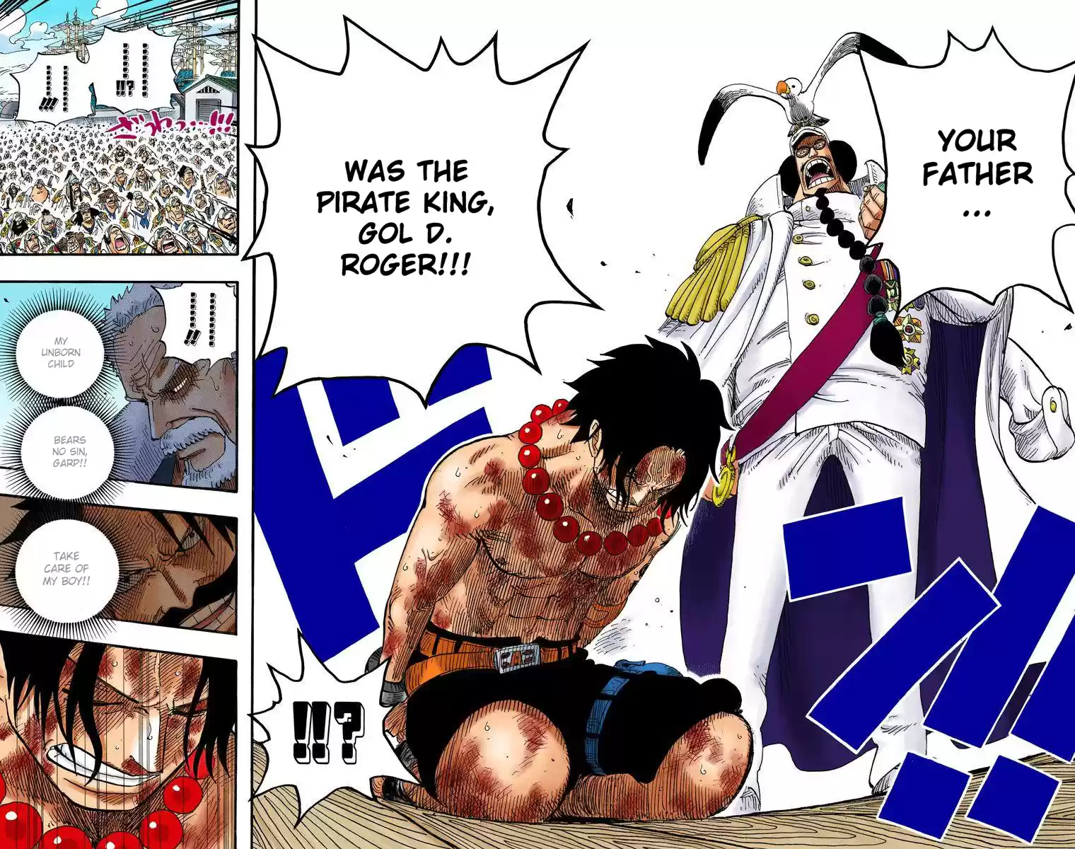 One Piece - Digital Colored Comics Vol.56 Chapter 550: Marine Headquarters