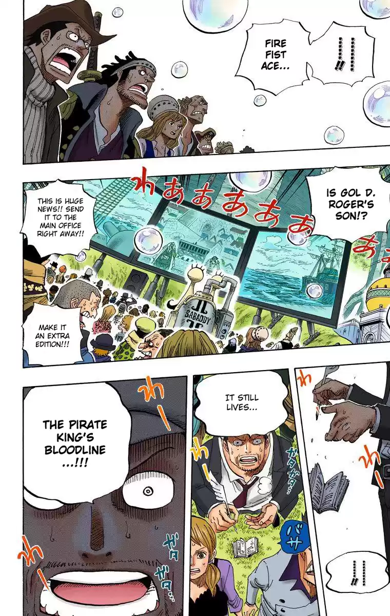 One Piece - Digital Colored Comics Vol.56 Chapter 551: Whitebeard Of The Four Emperors