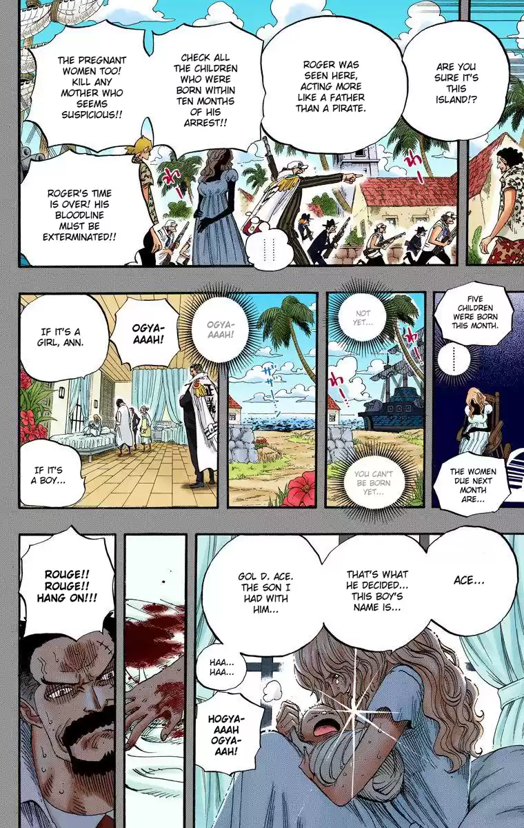 One Piece - Digital Colored Comics Vol.56 Chapter 551: Whitebeard Of The Four Emperors