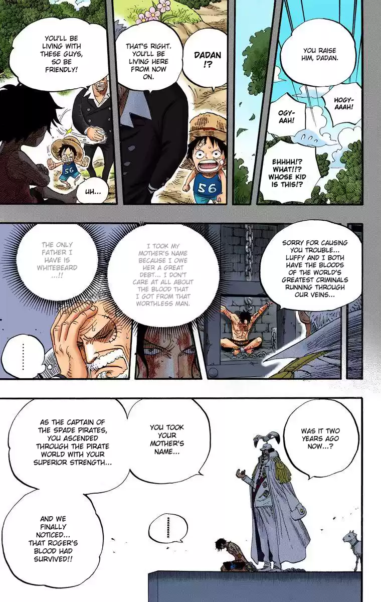 One Piece - Digital Colored Comics Vol.56 Chapter 551: Whitebeard Of The Four Emperors