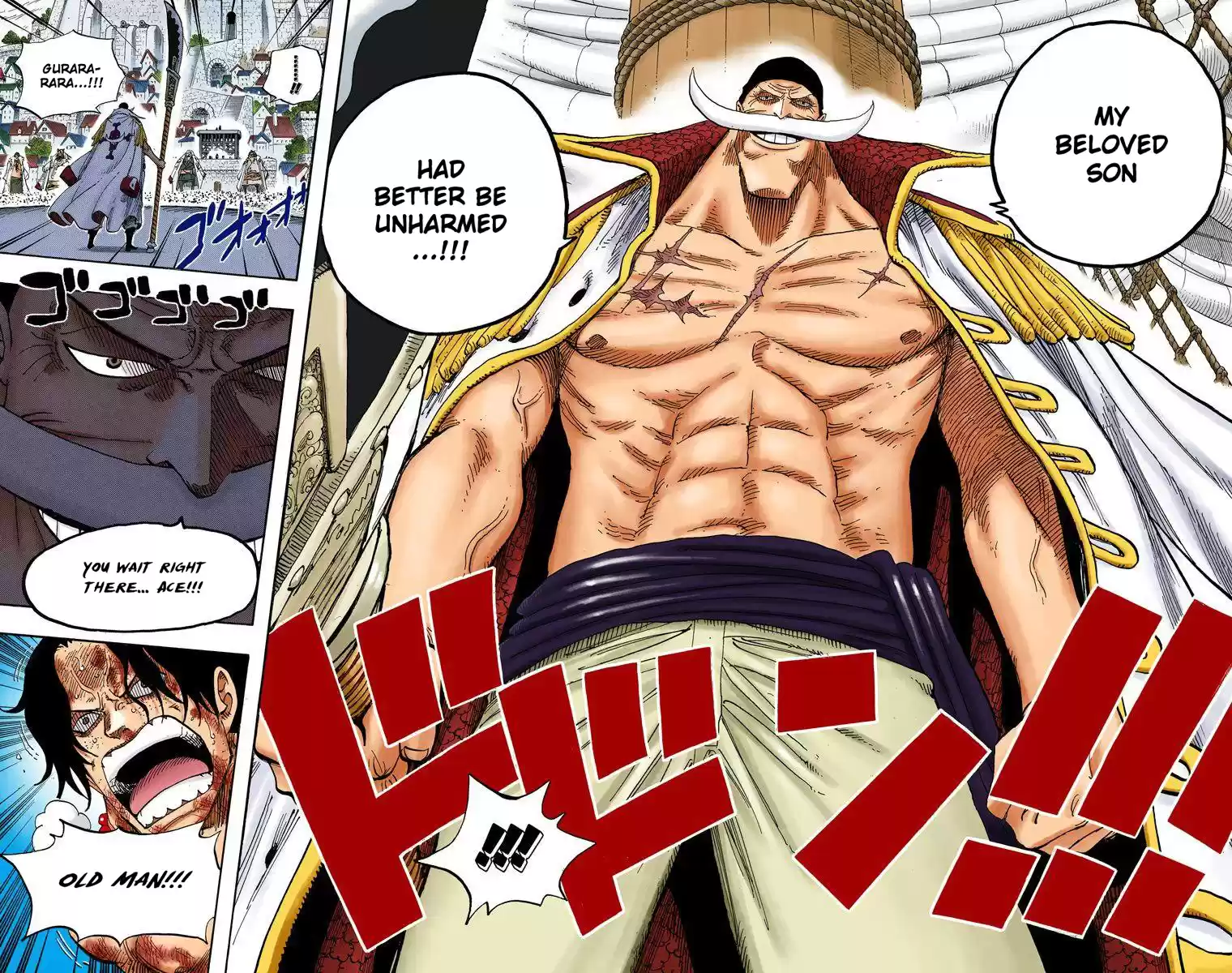 One Piece - Digital Colored Comics Vol.56 Chapter 551: Whitebeard Of The Four Emperors