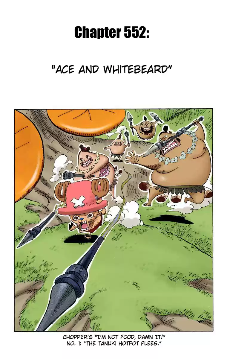 One Piece - Digital Colored Comics Vol.57 Chapter 552: Ace And Whitebeard