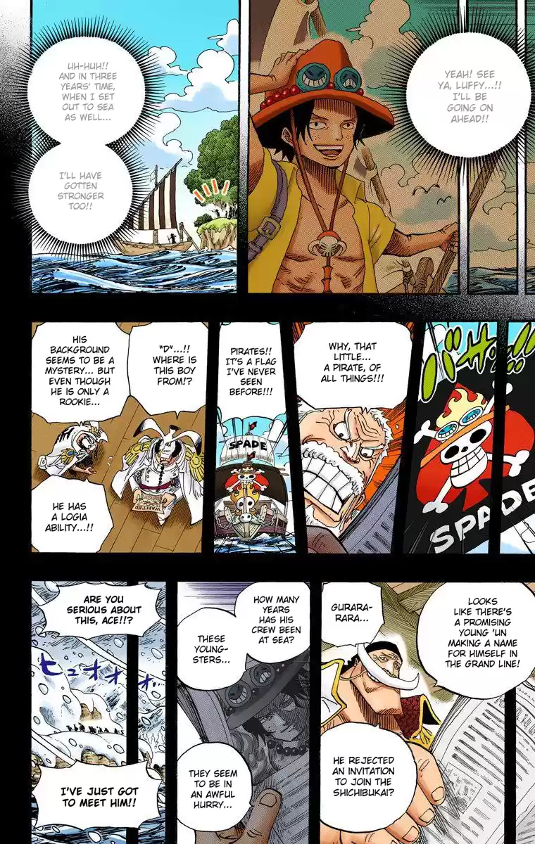 One Piece - Digital Colored Comics Vol.57 Chapter 552: Ace And Whitebeard