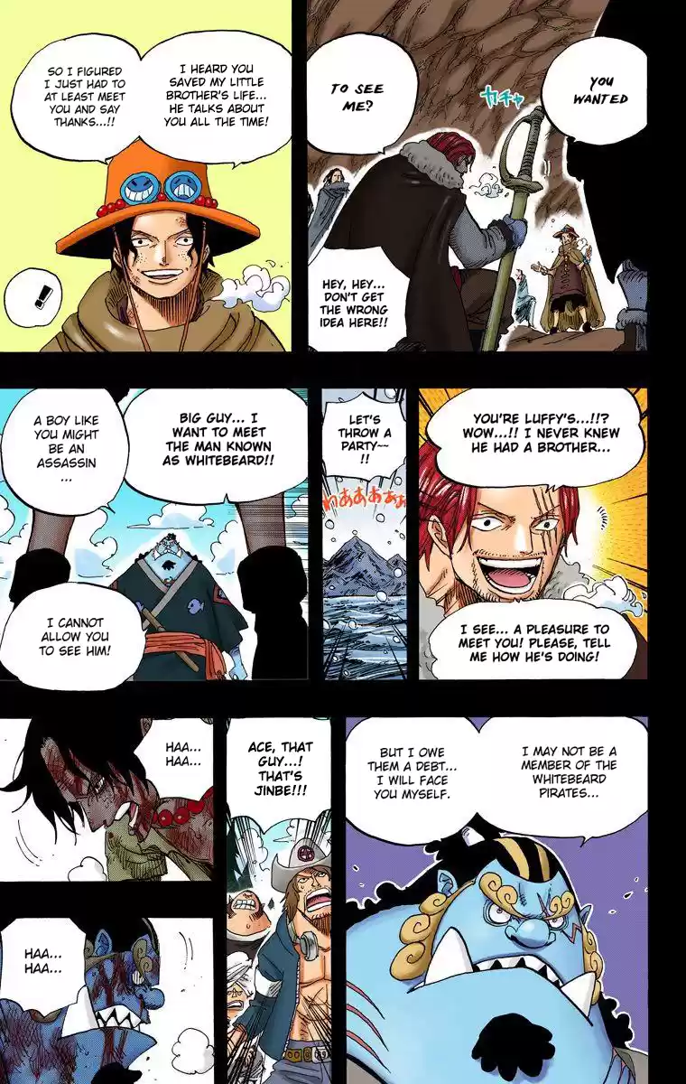 One Piece - Digital Colored Comics Vol.57 Chapter 552: Ace And Whitebeard