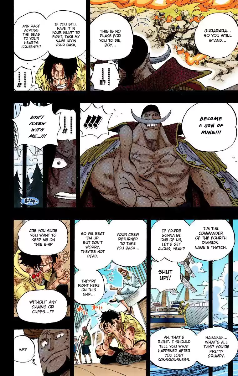 One Piece - Digital Colored Comics Vol.57 Chapter 552: Ace And Whitebeard