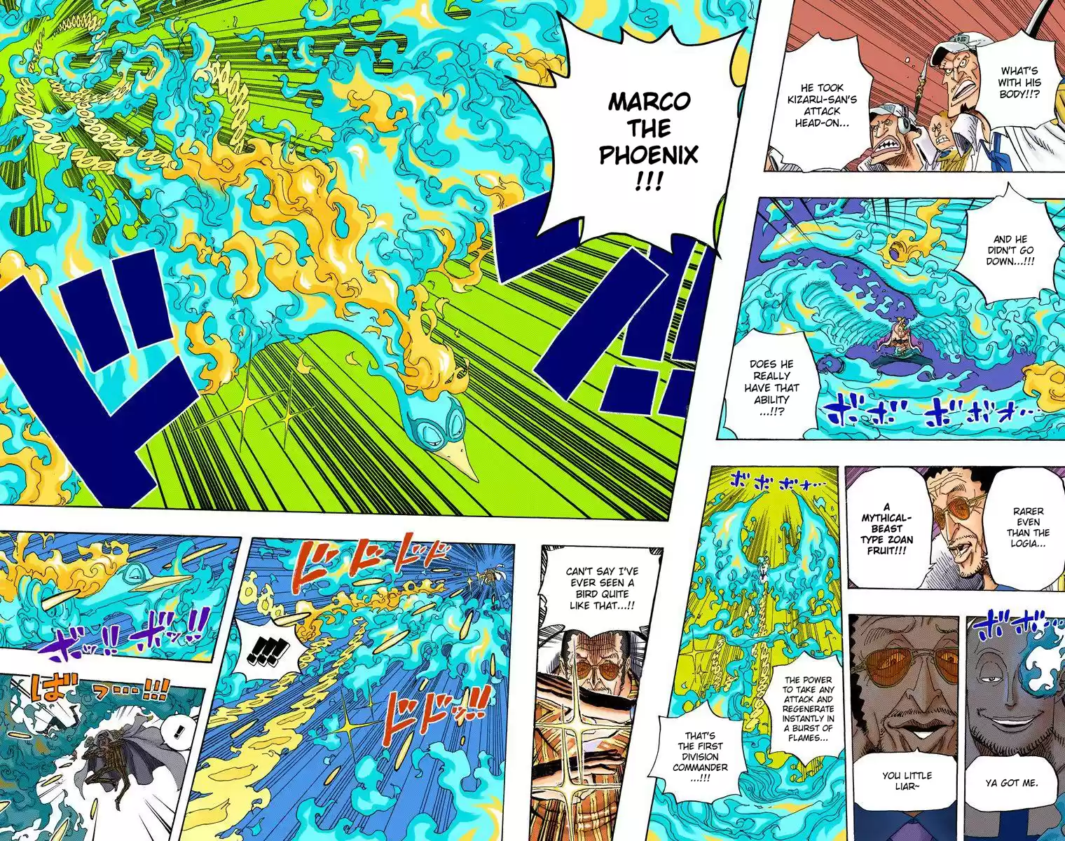 One Piece - Digital Colored Comics Vol.57 Chapter 554: Admiral Akainu