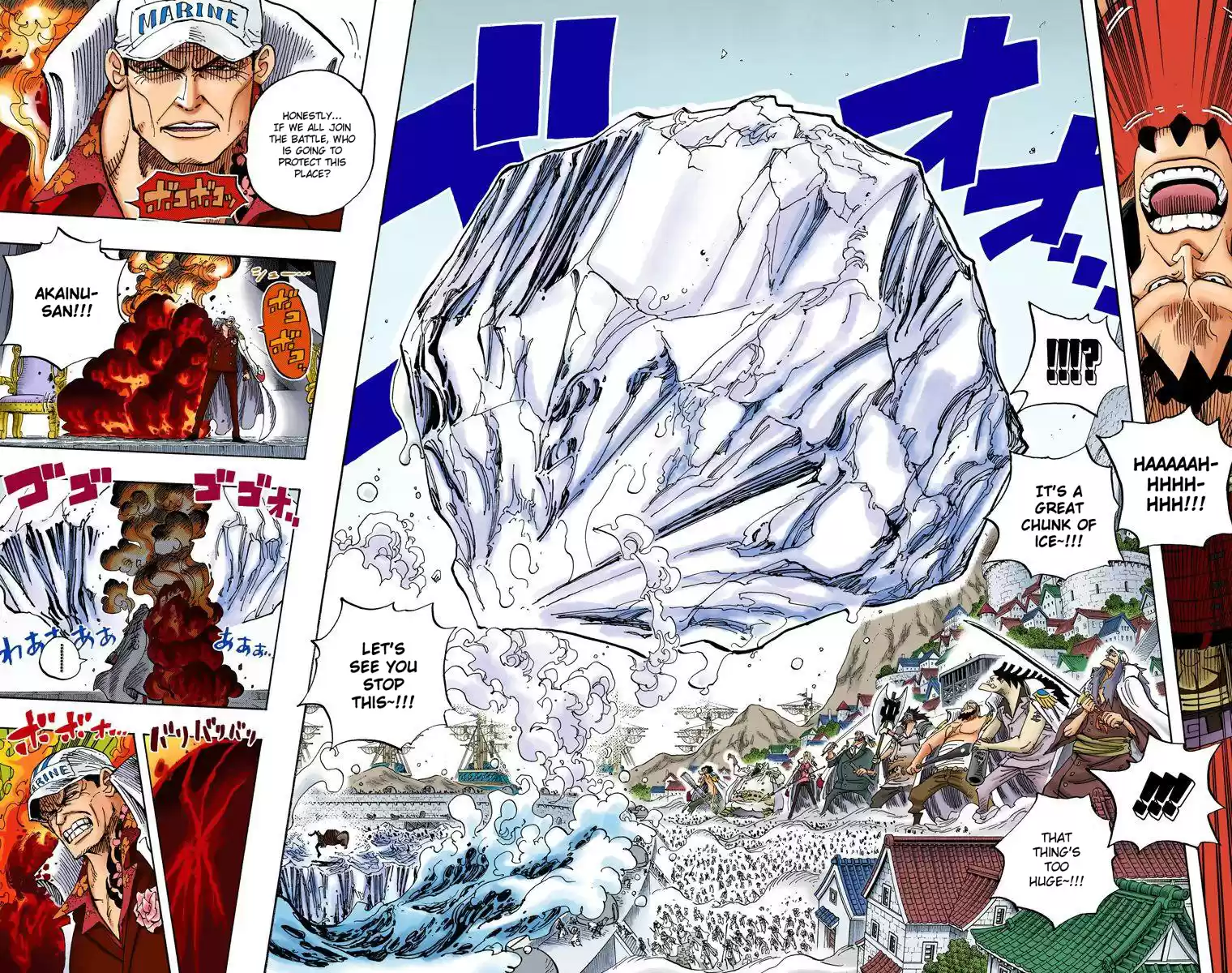 One Piece - Digital Colored Comics Vol.57 Chapter 554: Admiral Akainu