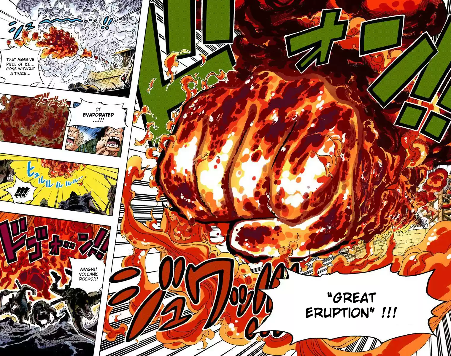 One Piece - Digital Colored Comics Vol.57 Chapter 554: Admiral Akainu