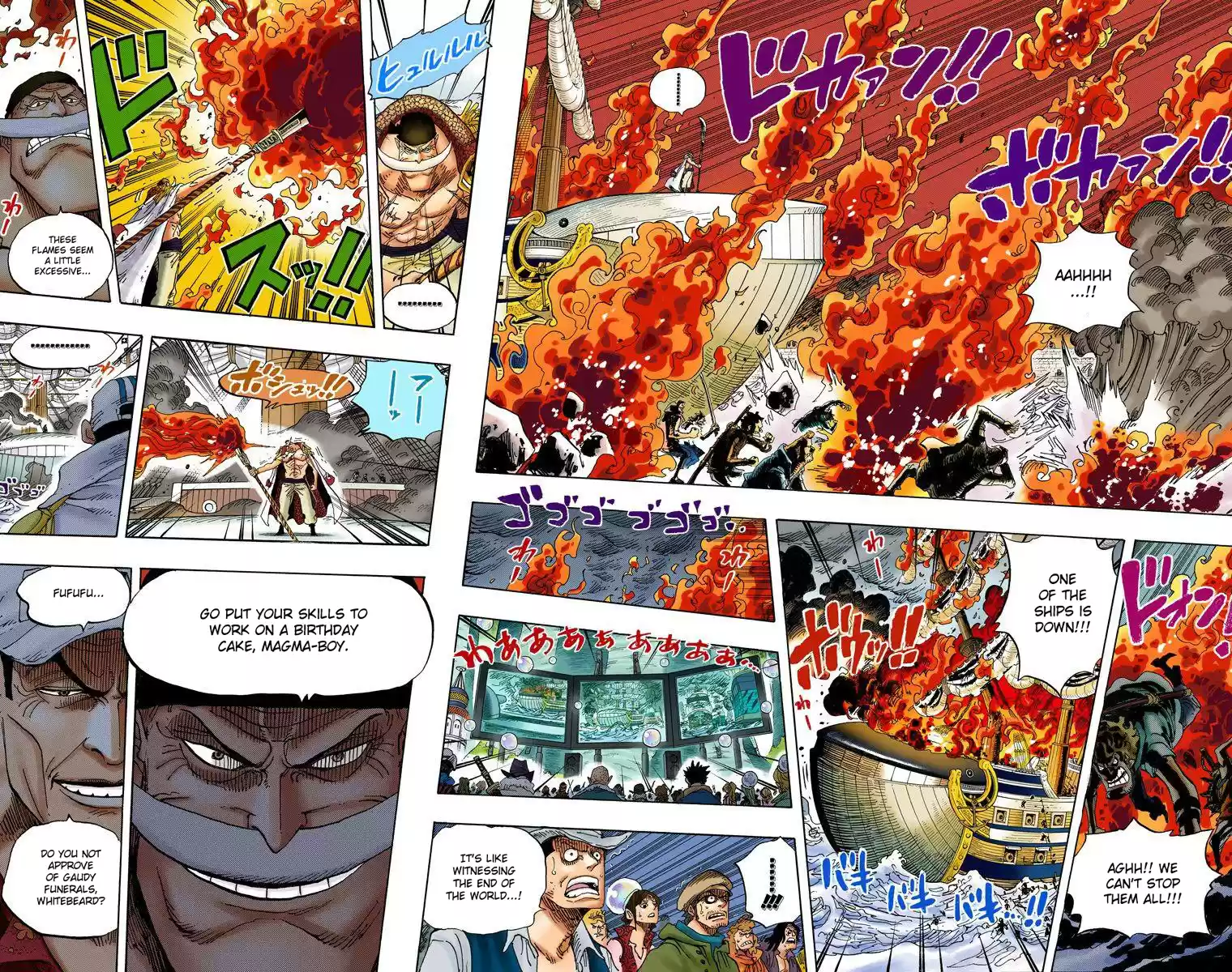 One Piece - Digital Colored Comics Vol.57 Chapter 554: Admiral Akainu