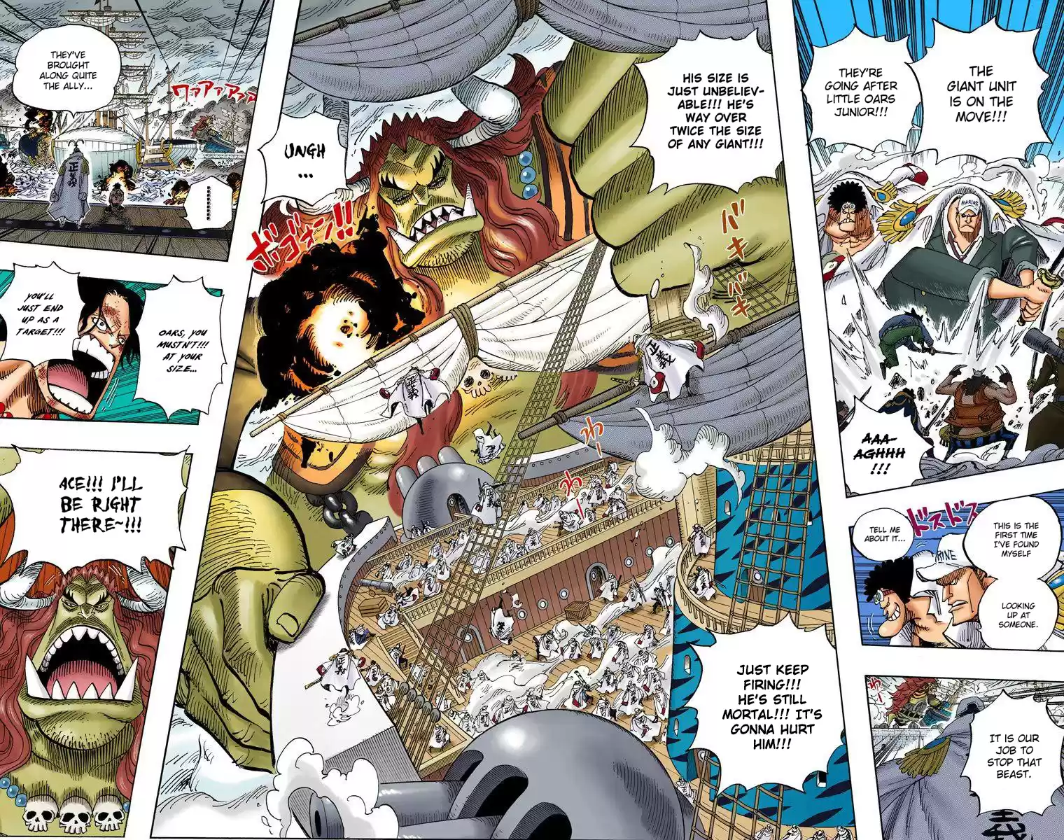 One Piece - Digital Colored Comics Vol.57 Chapter 555: Oars And The Conical Hat