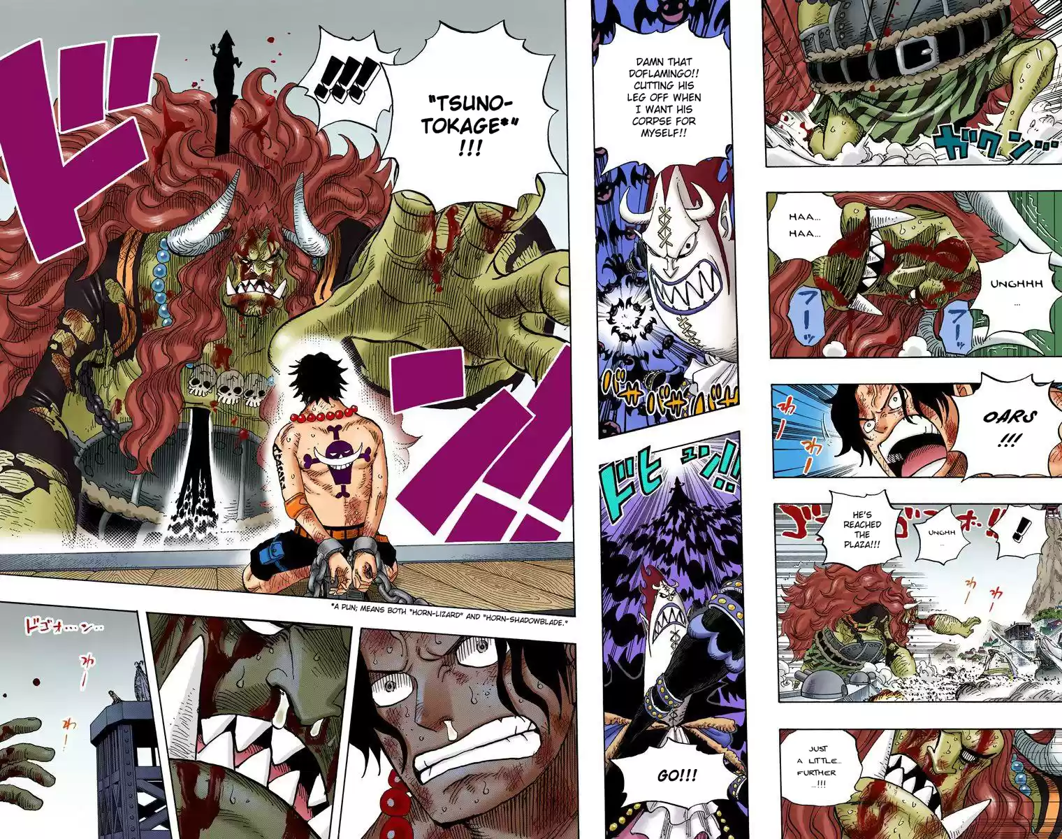 One Piece - Digital Colored Comics Vol.57 Chapter 555: Oars And The Conical Hat