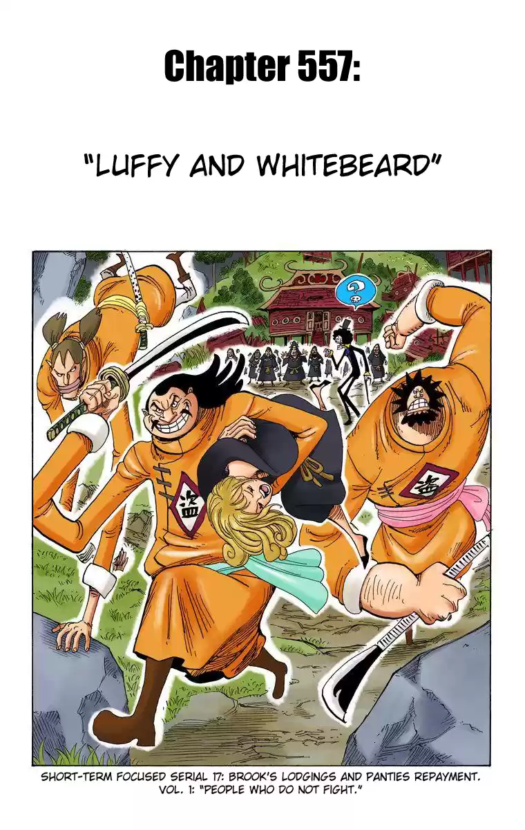 One Piece - Digital Colored Comics Vol.57 Chapter 557: Luffy And Whitebeard