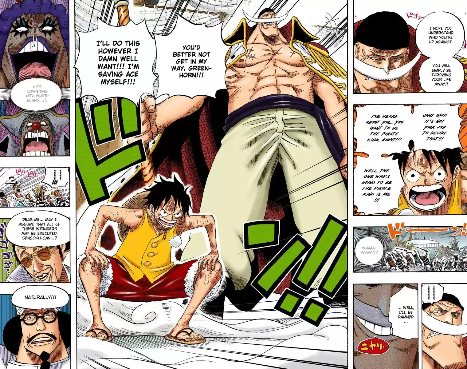 One Piece - Digital Colored Comics Vol.57 Chapter 557: Luffy And Whitebeard