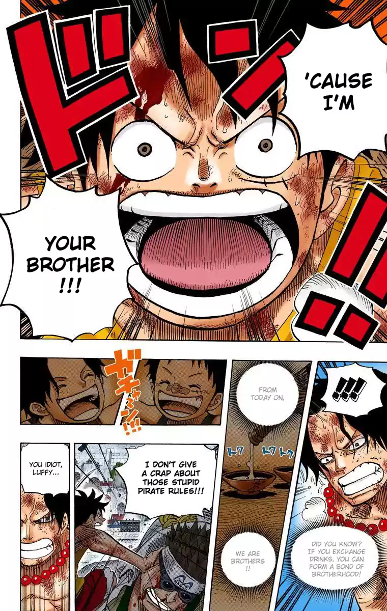 One Piece - Digital Colored Comics Vol.57 Chapter 558: Brother