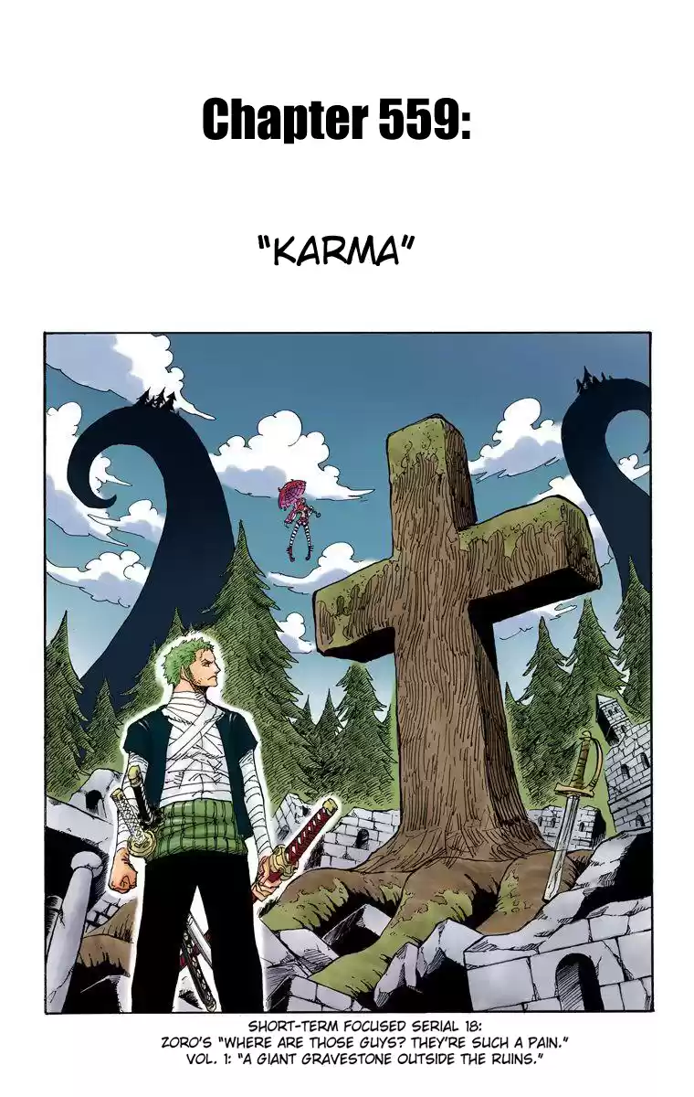 One Piece - Digital Colored Comics Vol.57 Chapter 559: Karma