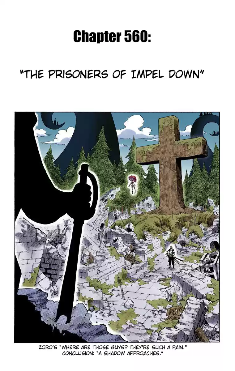 One Piece - Digital Colored Comics Vol.57 Chapter 560: The Prisoners Of Impel Down