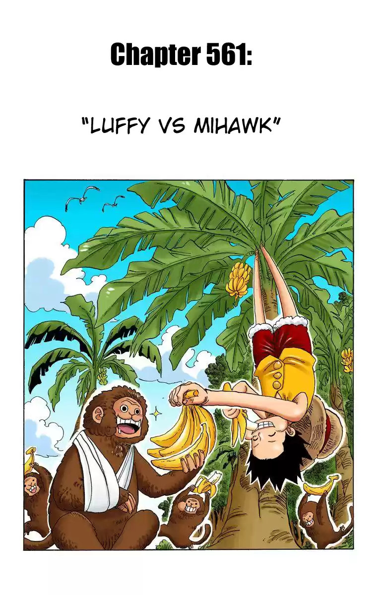 One Piece - Digital Colored Comics Vol.57 Chapter 561: Luffy Vs Mihawk