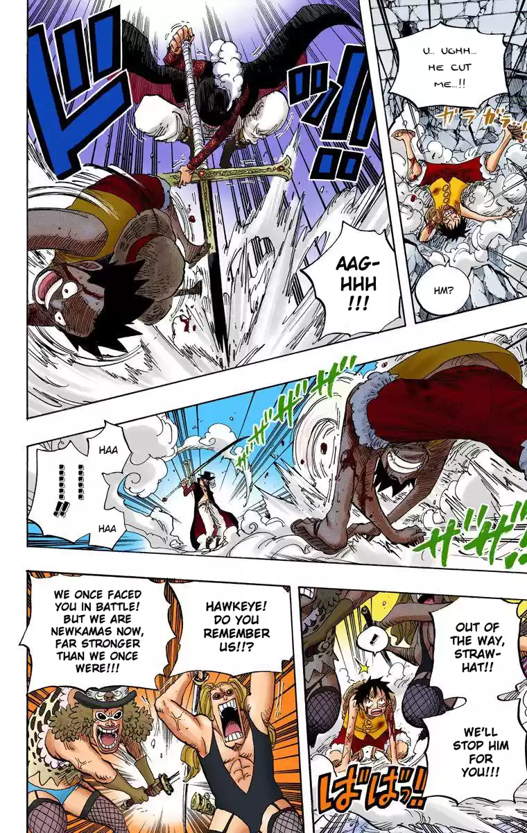 One Piece - Digital Colored Comics Vol.57 Chapter 561: Luffy Vs Mihawk
